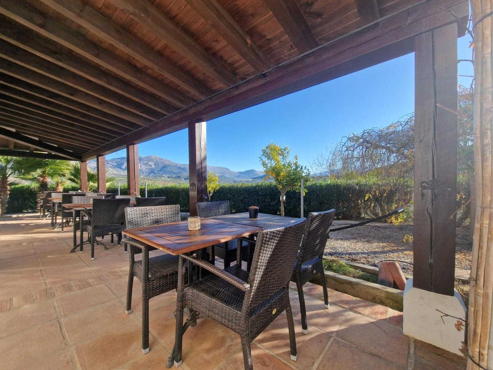 Hacienda Riogordo Bed and Breakfast Εξωτερικό φωτογραφία