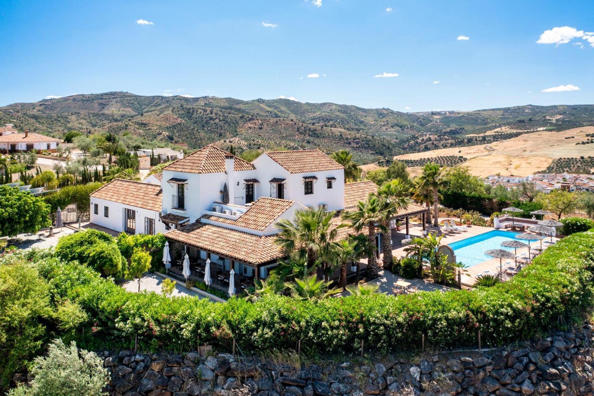 Hacienda Riogordo Bed and Breakfast Εξωτερικό φωτογραφία